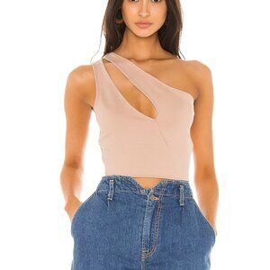Superdown Nava Asymmetrical Crop Top